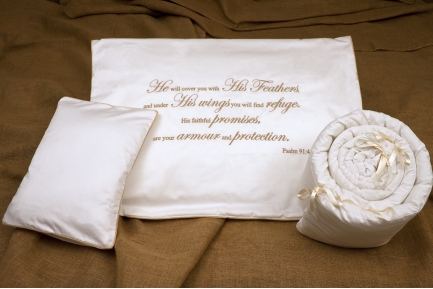 Psalm 91:4 Beige