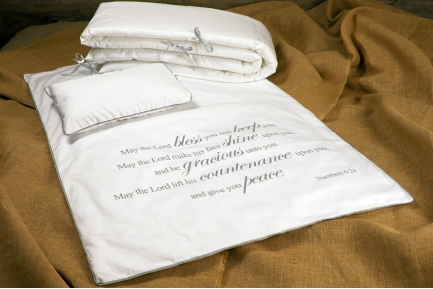 Numbers 6:24 Grey Print