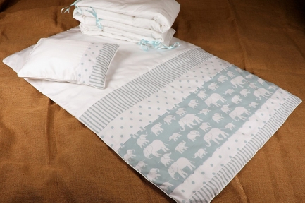 Washed Blue Elephants